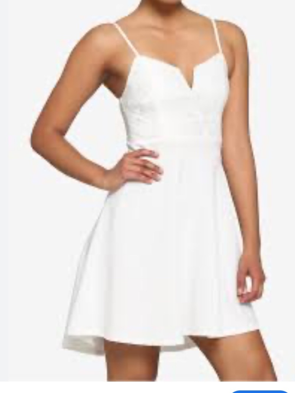 Almost Famous Lace Bodice Spaghetti Strap Dress